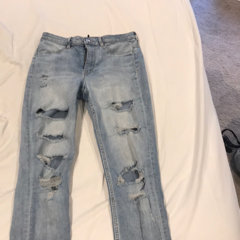 Slightly used jeans